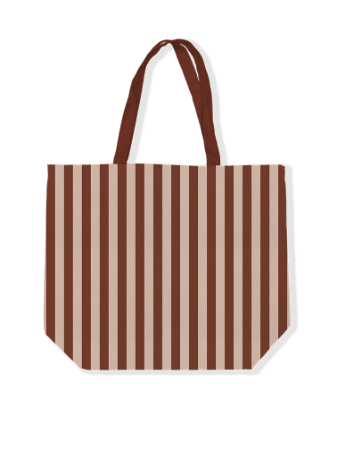 Canvas tas - Strepen