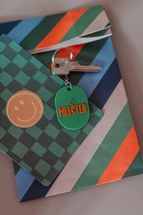Sleutelhanger Meester