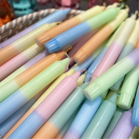 Dippy kaars - Pastel