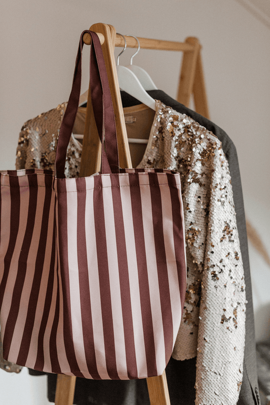 Canvas tas - Strepen