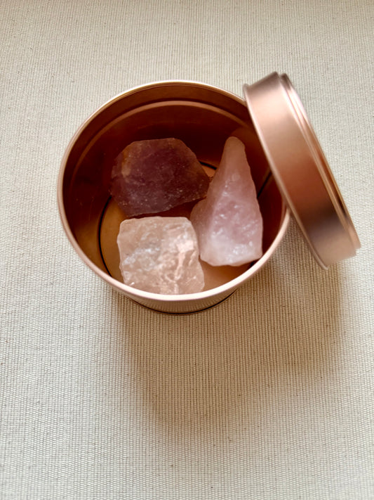 Gouden driehoek Edelsteen Diffuser in Luxe Blikje