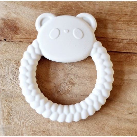 Bijtring siliconen Panda