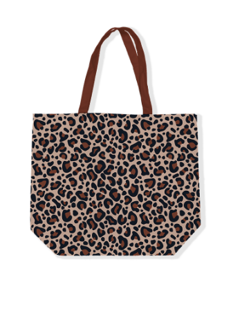 Canvas tas - Leopard