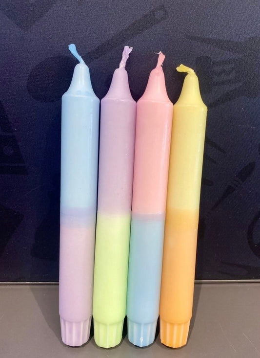 Dippy kaars - Pastel