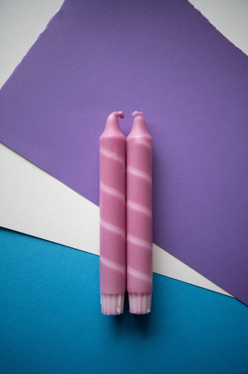 Dippy candle - Swirl