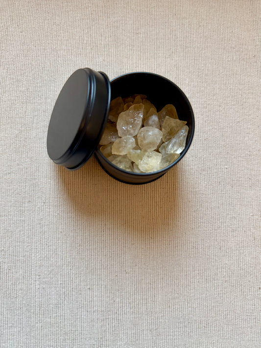 Citrien Edelsteen Diffuser in Luxe Blikje