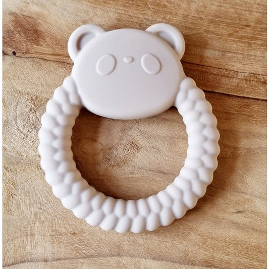 Bijtring siliconen Panda