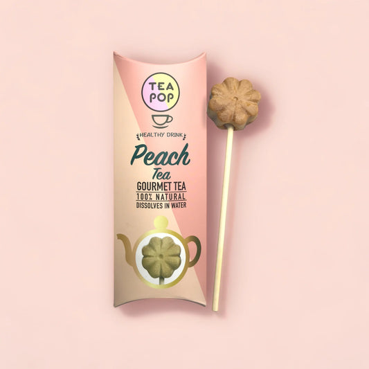 Tea pop peach