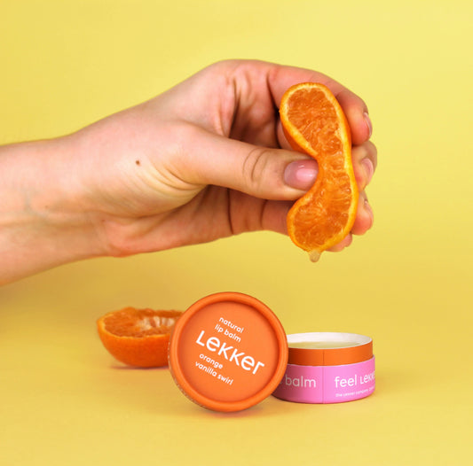 Lipbalm Orange Vanilla swirl