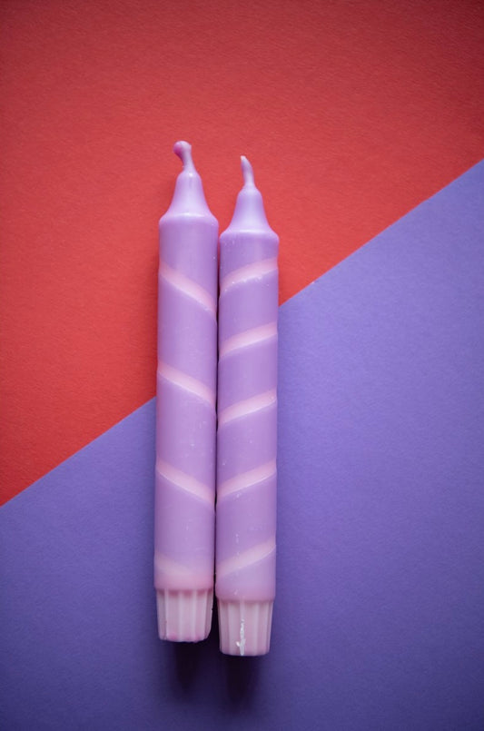 Dippy candle - Swirl 