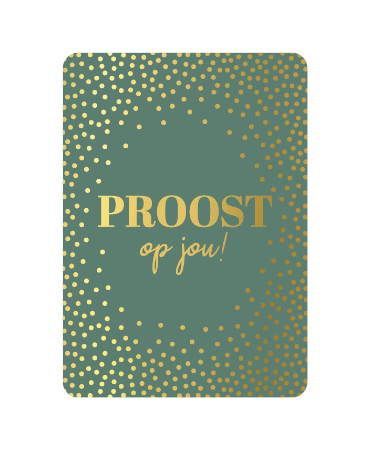 Wenskaart - Proost