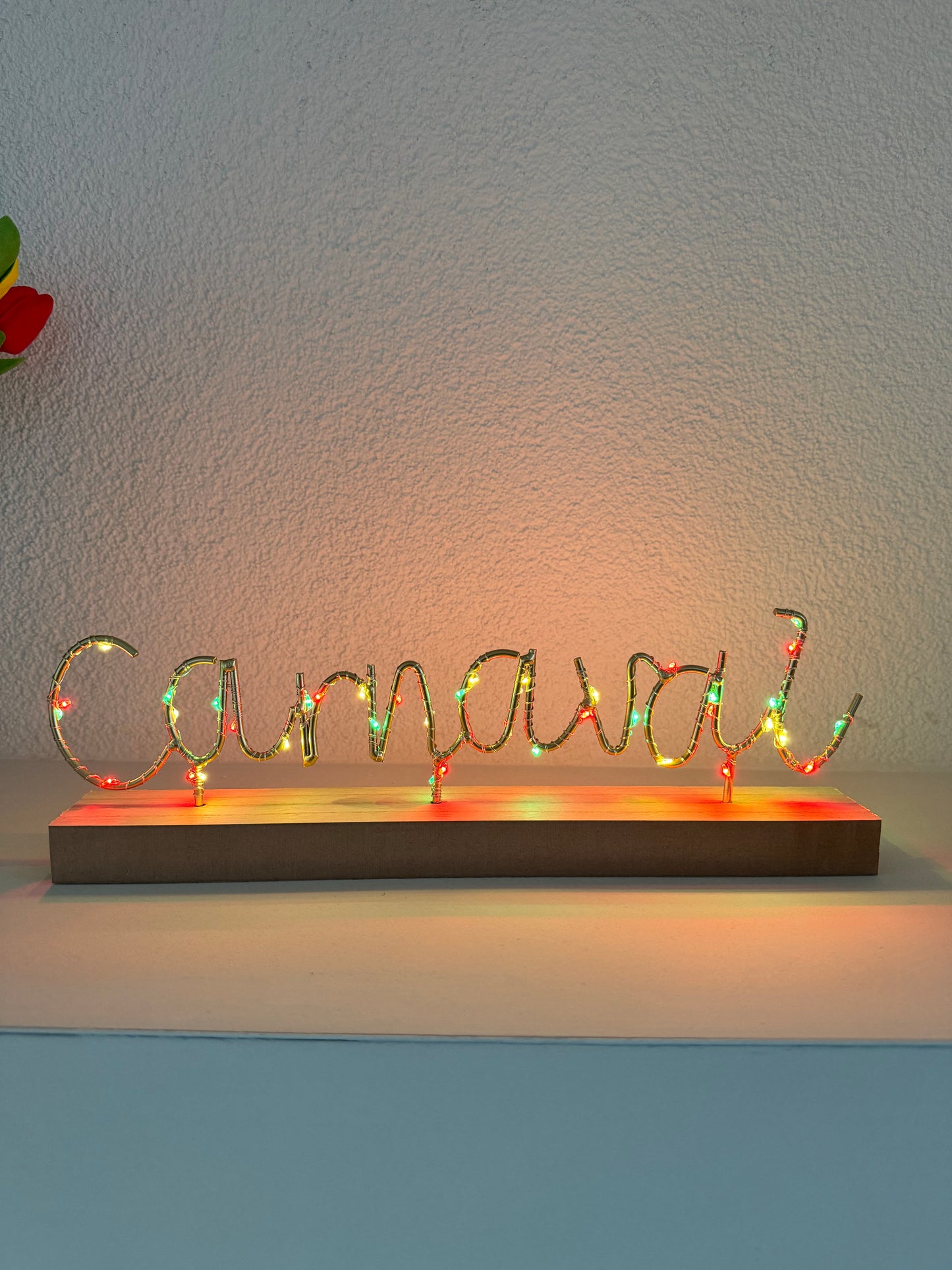 Houten standaard Carnaval