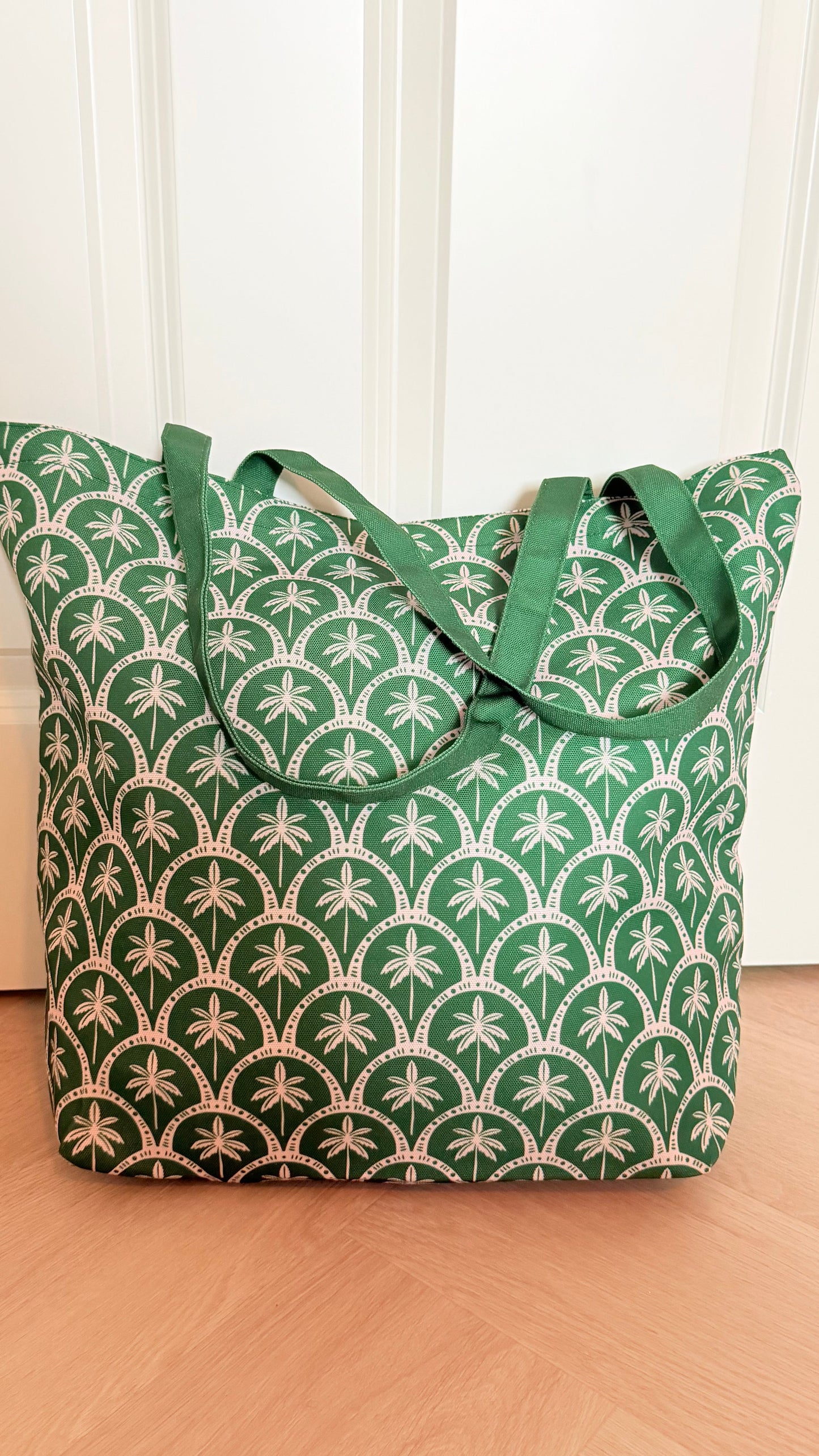 Canvas tas - Tropical Deco groen