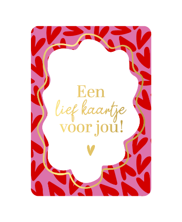 Wenskaart - Kaartje voor jou
