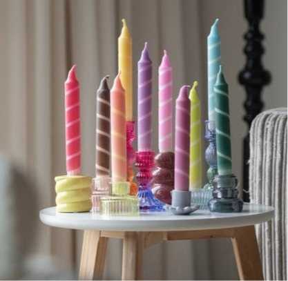 Dippy candle - Swirl 