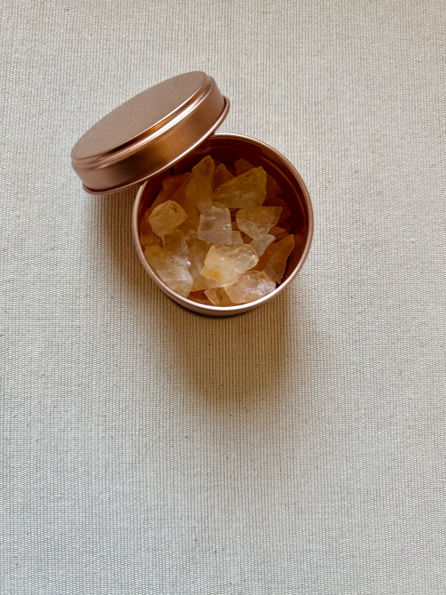 Citrien Edelsteen Diffuser in Luxe Blikje