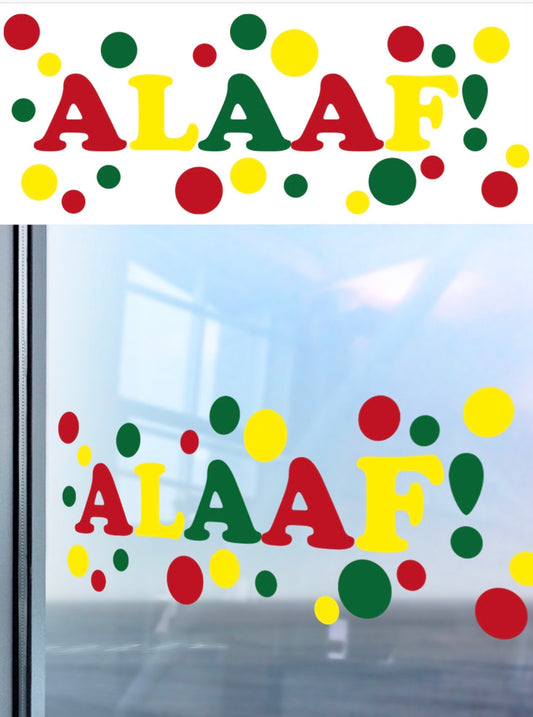Raamsticker Alaaf