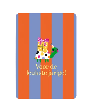 Wenskaart - Jarige kind