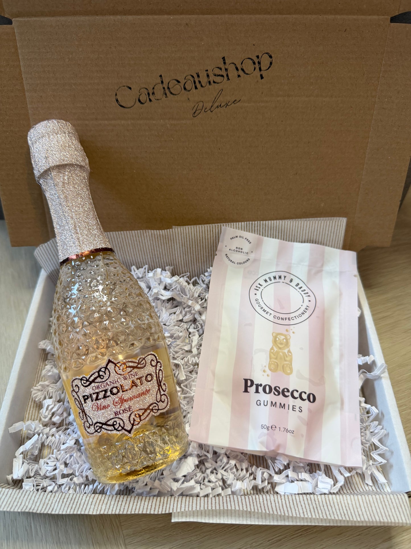 Cadeaubox - Prosecco pink