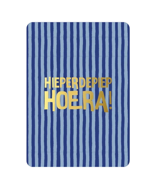 Wenskaart - Hoera
