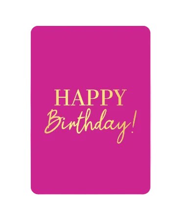 Wenskaart - Birthday