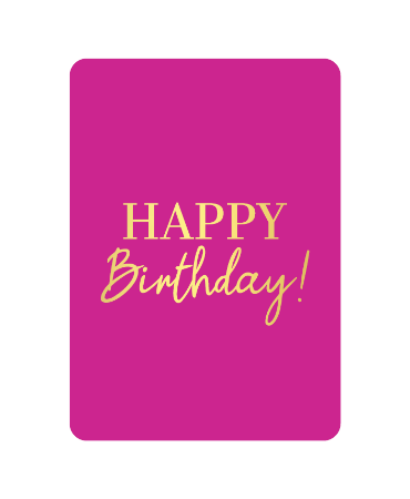 Wenskaart - Birthday