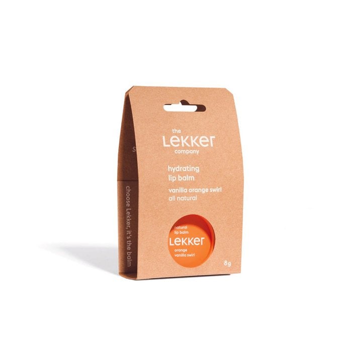 Lipbalm Orange Vanilla swirl