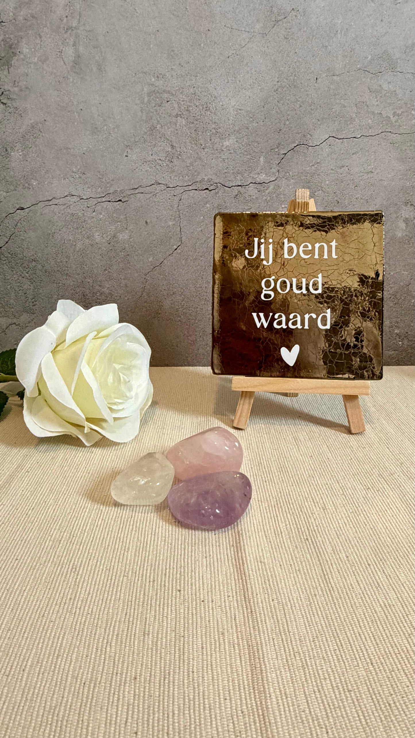 Gepersonaliseerd tegeltje