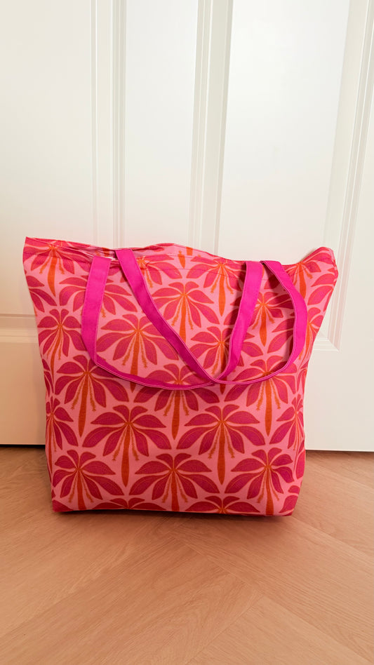 Canvas tas - Sunset Palms