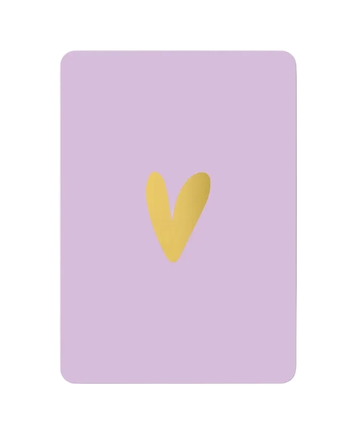 Wenskaart - Hart