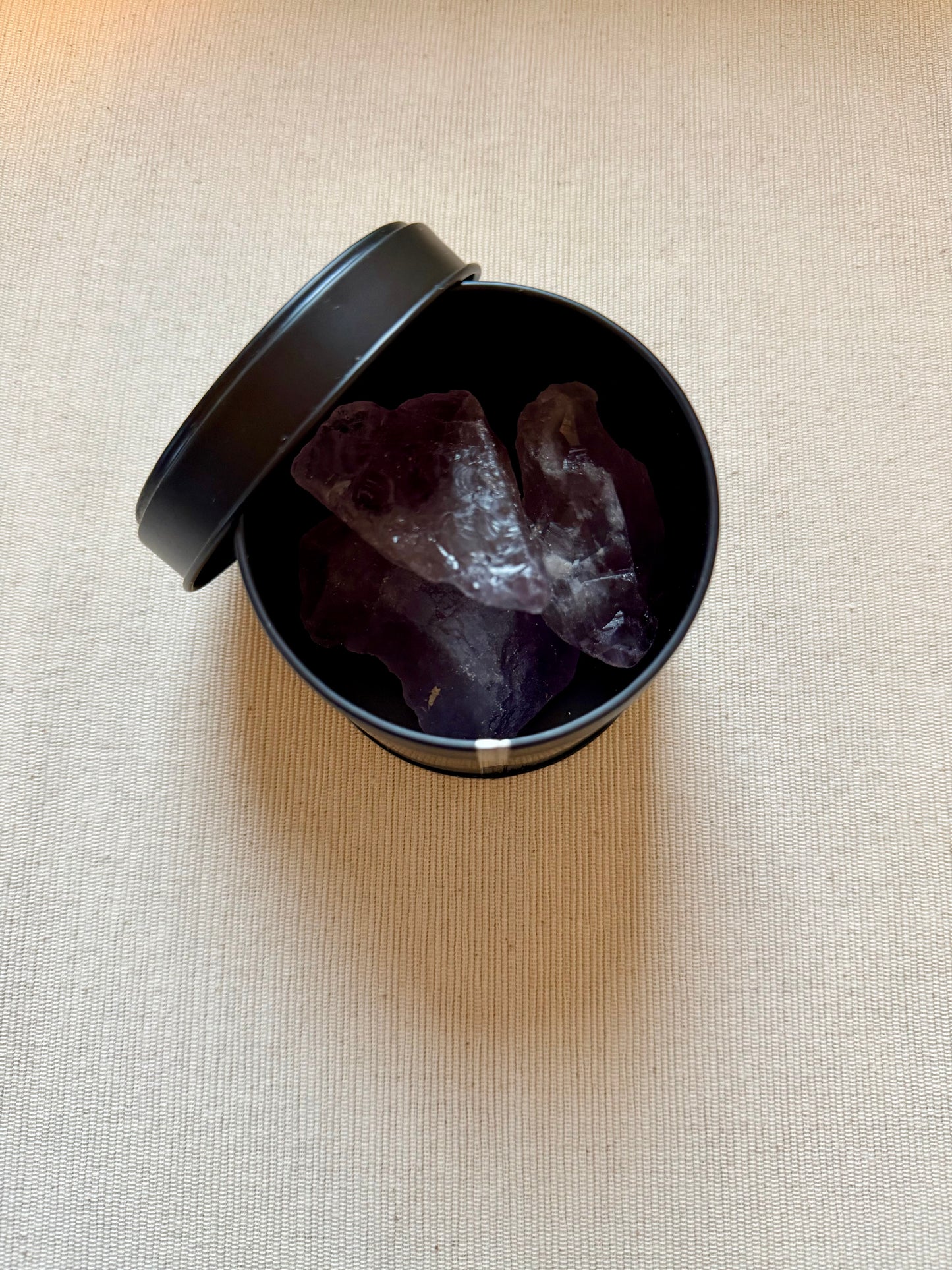 Amethist Edelsteen Diffuser in Luxe Blikje