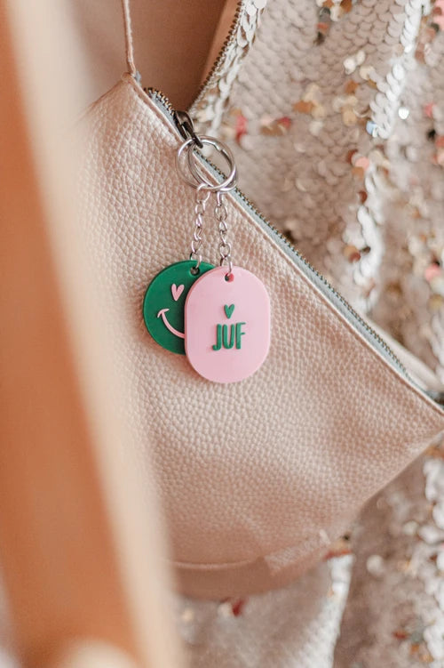 Sleutelhanger Juf