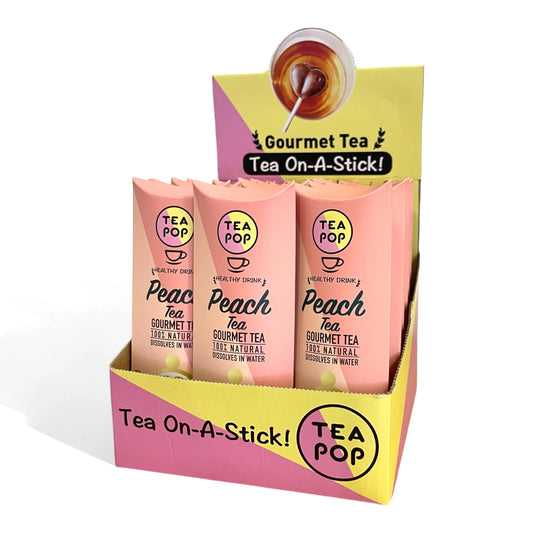 Tea pop peach