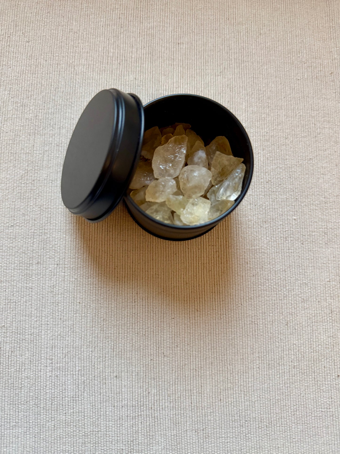 Citrien Edelsteen Diffuser in Luxe Blikje