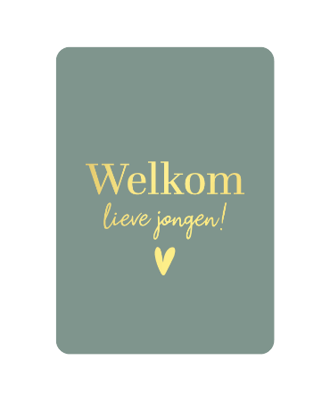 Wenskaart - Lieve jongen