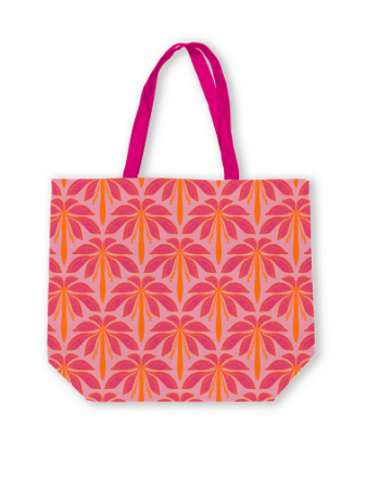 Canvas tas - Sunset Palms