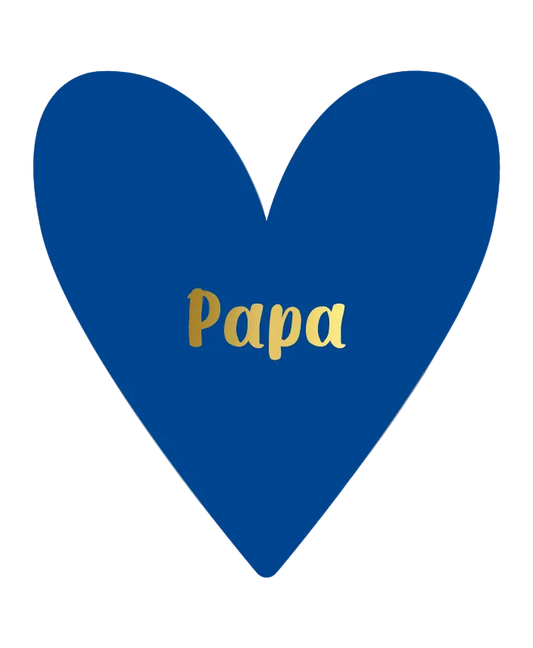 Wenskaart - Papa hart
