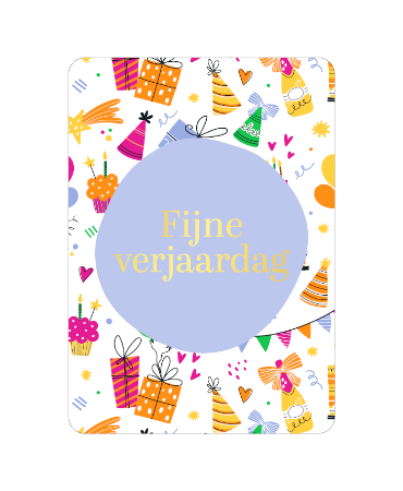 Verjaardag - Vrolijk
