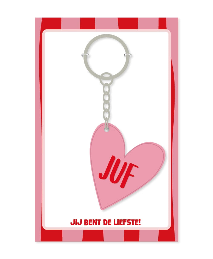 Sleutelhanger - Juf
