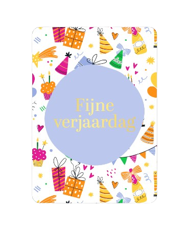 Verjaardag - Vrolijk