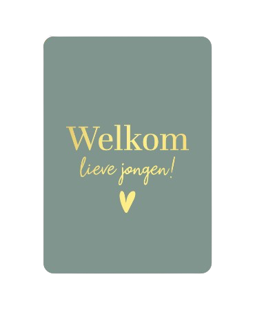 Wenskaart - Lieve jongen