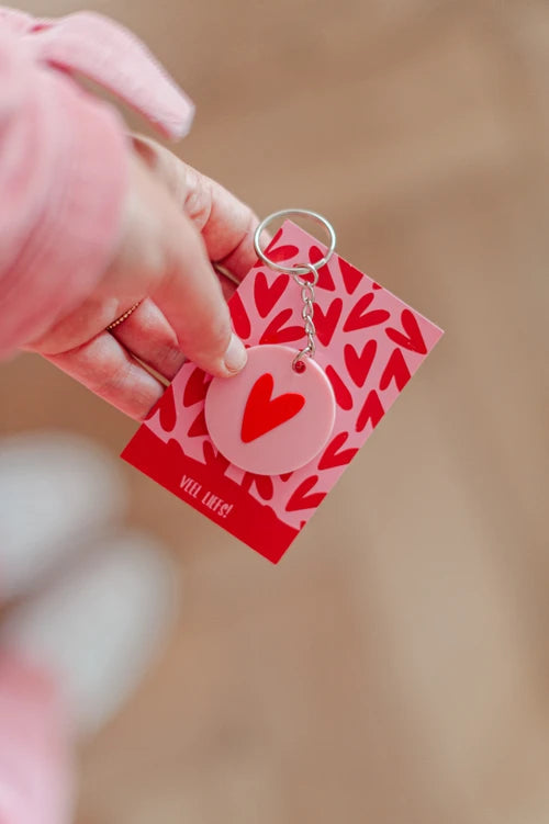 Keychain heart 