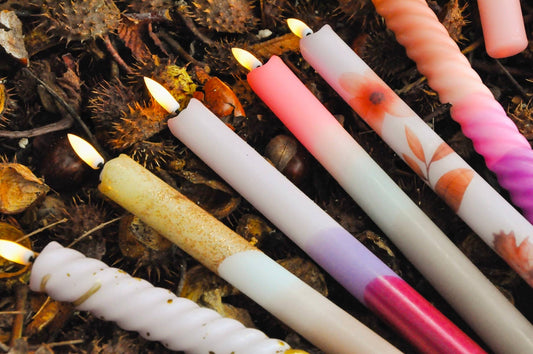 LED Pillar Candle Peachy